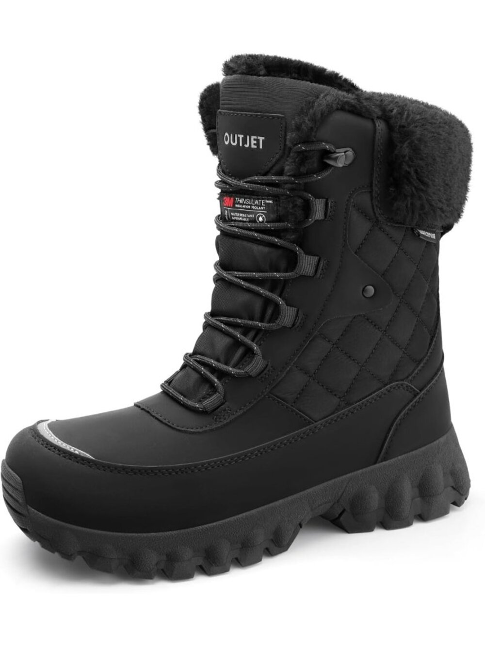 Cozy Waterproof Winter Snow Boots for Women - 3M Insulated & Warm